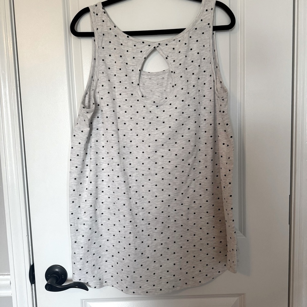 Disney Minnie Mouse Women’s Polka Dot XL Tank Top - Picture 3 of 7